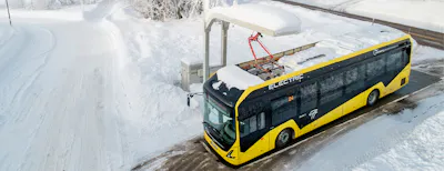 Elbuss vinter